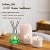 Reed Diffuser Set for Home, Citrus Scented Diffuser with 6