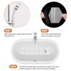 Bathtub Stickers Non-Slip, 36 PCS Hexagon Safety Shower Treads Adhesive