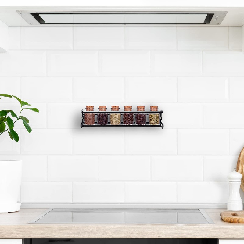 Besto Spice Rack for Inside Cupboard Single Tier Spice Organiser