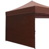 ABCCANOPY Side Panel for 3x3M Straight Leg Gazebo,1 Pack Sidewall