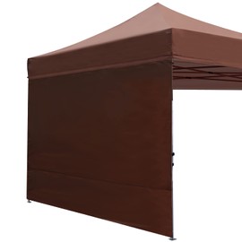 ABCCANOPY Side Panel for 3x3M Straight Leg Gazebo,1 Pack Sidewall Only (Brown)