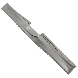 FUNOMOCYA Door Draft Stopper Noise Blocker Strip Under Door Draft Blocker for Home Easy Install Wave Bottom Small Size Grey