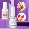 Makartt Nail Glue with Glue Remover Kit Bundle with Makartt