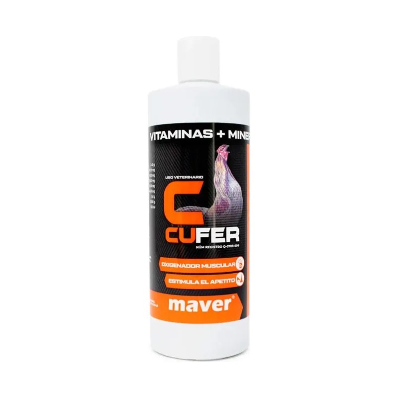 Cufer Vitaminas Minerales Estimulante Oxigenador 500ml