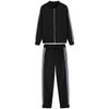 amropi Women's 2 Piece Tracksuit Sweatsuits Sets Zipper Sweatshirt and
