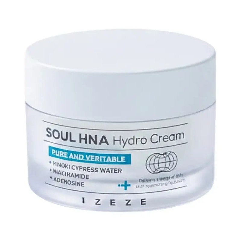 Crema Facial IZEZE Coreana Hydro con Niacinamida y Centella Asiática