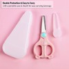 Baby Food Scissors Kicthen Shears,Kids Scissors Stainless Steel Scissors with