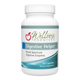 Digestive Helper with BioCore DPP IV, Multi Digestive Enzyme Supplement for Gluten Digestion and Breakdown of Fats, Casein, Proteins (100 Capsules, Vegetarian)