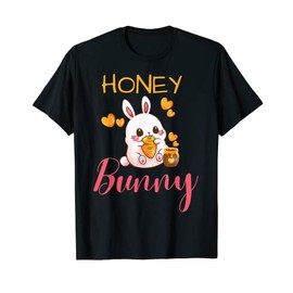 Honey Bunny Cute Easter Bunny Happy Easter Spring Holiday T-Shirt