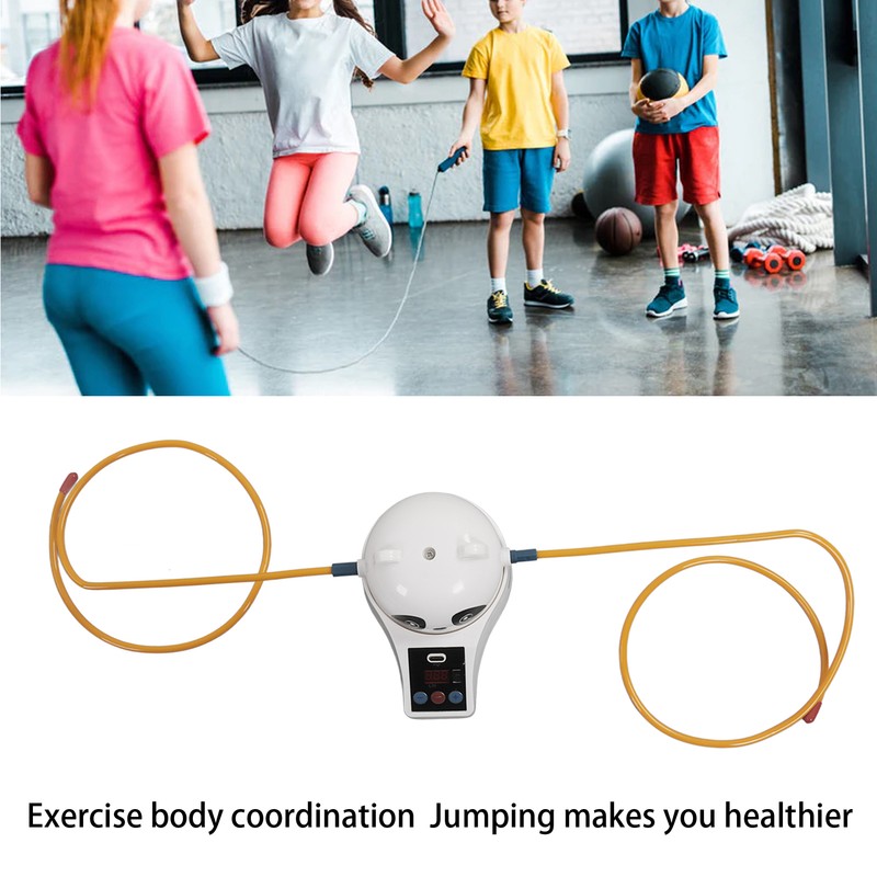 Children Jump Rope Machine Electric Rope Skipping Machine Remote Control