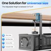 Cinati Under Desk Cable Management Tray – 15.7” No-Drill Cable