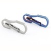 Titanium Multi Tools High Loading-Bearing Hook EDC Tool Keychain 25KN