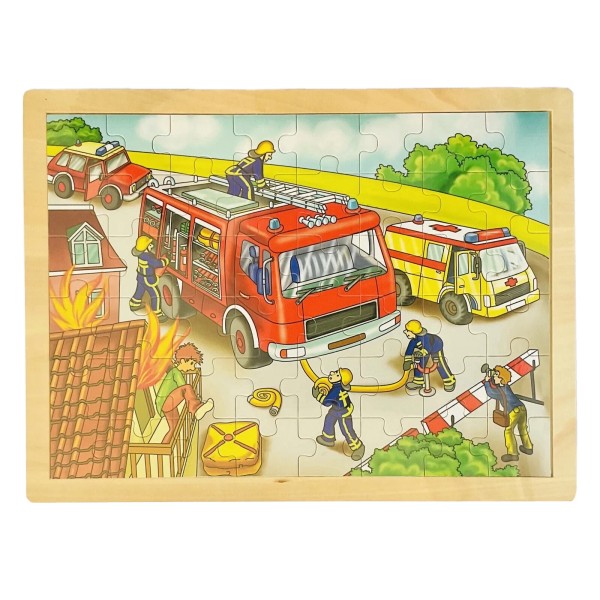 Exploratoy Wooden Jigsaw Puzzle for Toddlers & Kids Ages 3-5