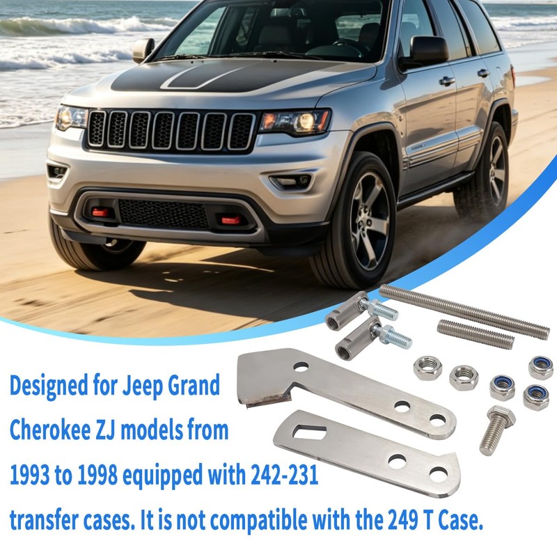 For Jeep ZJ Transfer Case Shift Linkage Kit