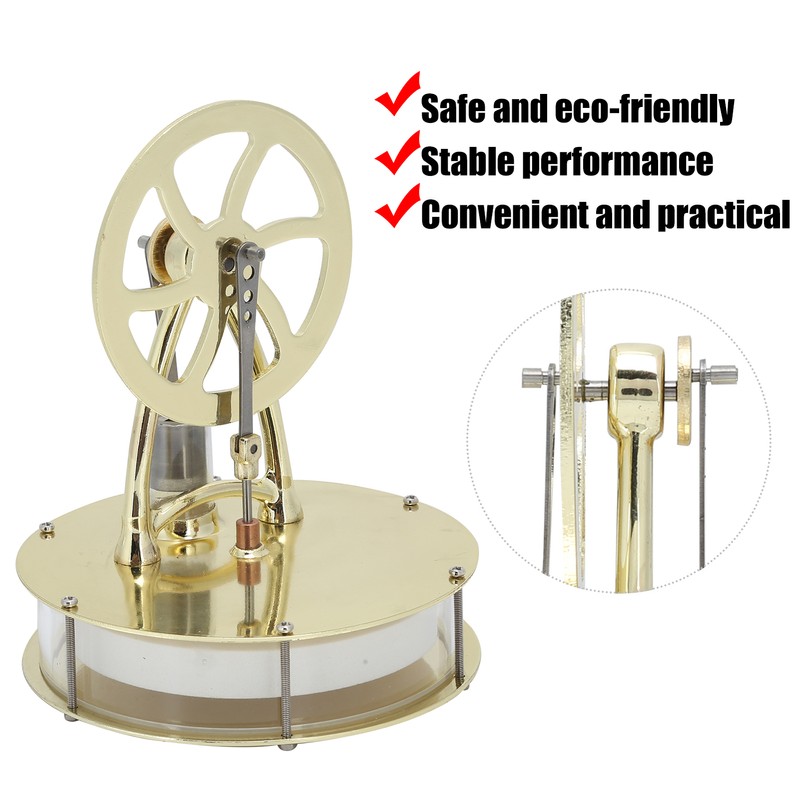 Low Temperature Stirling Engine Model Steam Engine Scientific Experiment Education