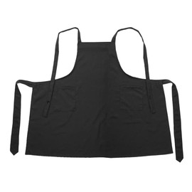 Noso-Tora City Shoten Super Big Apron, Large Size, Black, Green, Navy, Beige, 4L, 5L, 6L, 7L, Unisex, Unisex, Black