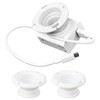 3-Pack Silicone Foldable Charger Cord Organizer, Collapsible Cable Winder