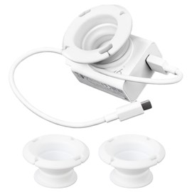 3-Pack Silicone Foldable Charger Cord Organizer, Collapsible Cable Winder