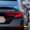 lighting_master Smoked Lens Rear Bumper LED Reflector Fits Honda Accord