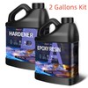 FUNEPOXY Crystal Clear Epoxy Resin - 2 Gallons Kit -