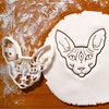 Sphynx Cat 3rd Eye Cookie Cutter 1 Piece. Bakerlogy