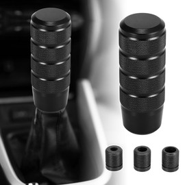 X AUTOHAUX Car 9.5cm Shift Knob Stick Gear Shift Manual Transmission Set Black