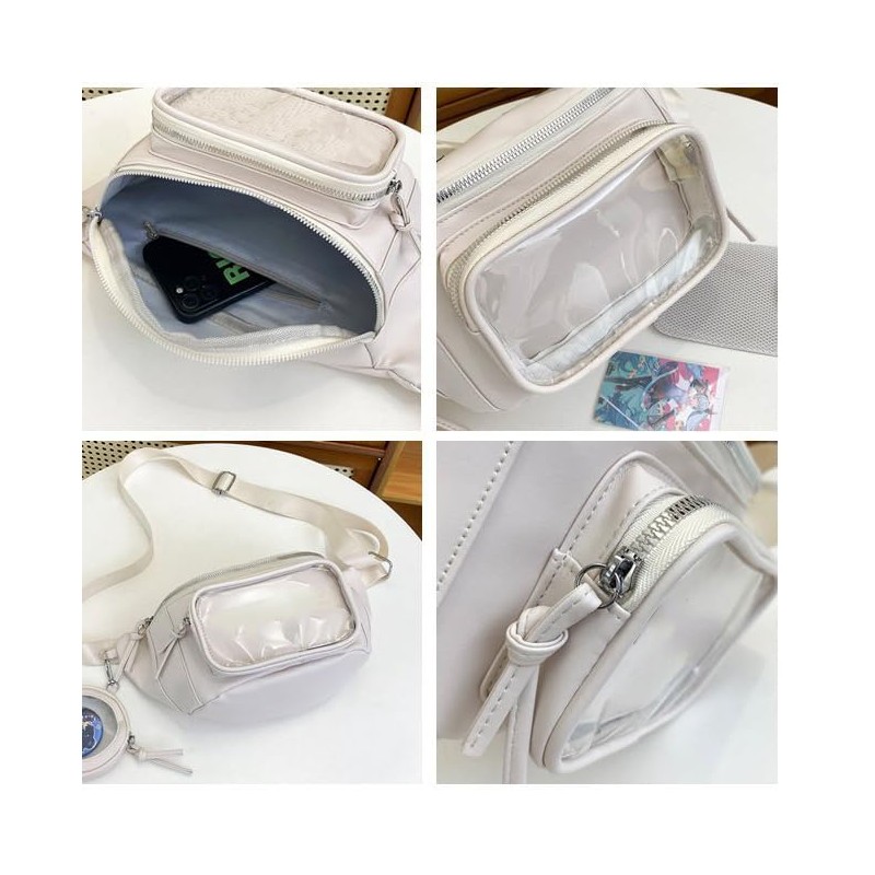 Ita Bag Crossbody,Chest Bag Pack,Shoulder Sling Bag with Button Organizer