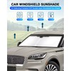 KUST Windshield Sun Shade for Lincoln Aviator Accessories 2020-2024 2025