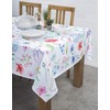 Maison d' Hermine Tablecloth 100% Cotton 140cm x 180cm Decorative