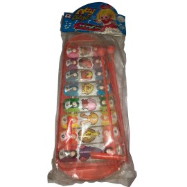 Fisher-Price VINTAGE Kids Xylophone Play A Tune With Animal Figurines