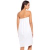 Skylinewears Women's Terry Cotton Spa Bath Towel Wrap with Adjustable