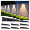 Solar Fence Lights Outdoor, 8 Pack Fence Lights Solar Powered,