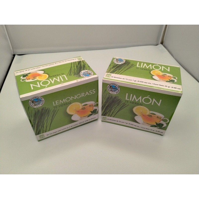 Truly 2 CAJAS DE TE LIMON TE HERBAL TEA 50