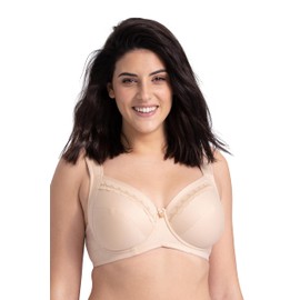 Miss Mary of Sweden Always Underwired Bra with Flat Seams, beige
