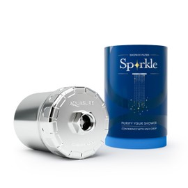 Aquasure 10,000 Gallons High Capacity Shower Filter For Healthier Hair, Skin & Nails | Improves Dry Itchy Skin, Reduce Dandruff, Eczema, Protect Colored Hair (Modern Chrome)