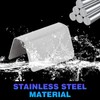 DACIRTY 12 PCS Windshield/Rain Deflector Clip, Stable Structure Stainless Steel