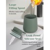 INGOFIN Ceramic Lotion Dispenser - 12oz Refillable Hand Soap Dispenser