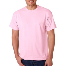 Gildan Men's G2000 Ultra Cotton Adult T-shirt, Light Pink, Large