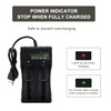 18650 Rechargeable Battery 18650 Charger 2 Bay Universal Battery Charger