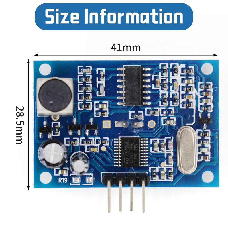 Waterproof Ultrasonic Sensor Measuring Module for JSN-SR04T, Distance Measurement for