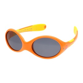 ActiveSol BABY Sunglasses 0-18 Months 100% UV Protection BPA Free Polarized Adjustable Strap Test Angel Top Grades, black