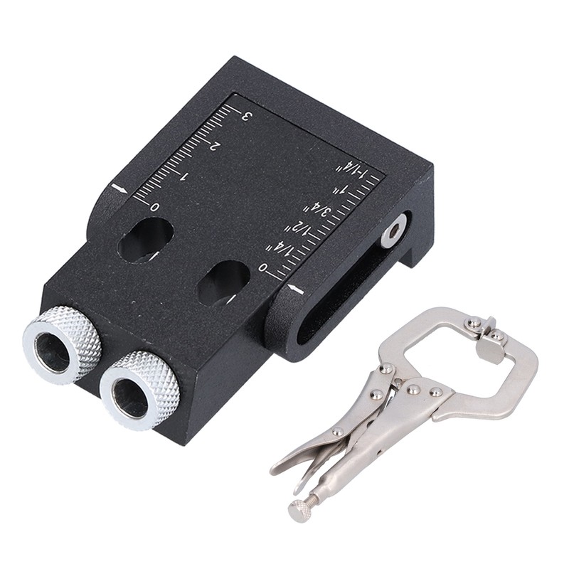 39Pcs Pocket Hole Jig 15 Degree Woodworking Guide Oblique Drill