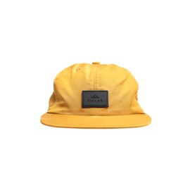 Tillak COHO Six Panel Hat, Kodra Nylon 6 Panel Cap with Snap Closure, Aspen Yellow, One Size
