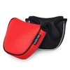 Big Teeth Golf Mallet Putter Head Cover for Center Shaft