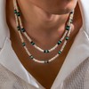 Sora Tuki Puka Shell Necklace - Brown Coconut Shell Beads