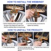 AutoChoice Emergency Snow Chains, Tire Chains with Thickened Manganese Steel
