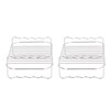 Double Layer Baking Grill Stainless Steel Dishwasher Safe Heat Evenly