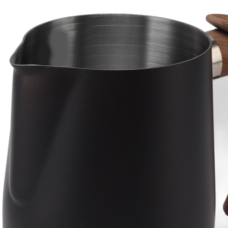 Milk Frothing Cup Inner Scale 304 Stainless Steel Dripless Spout