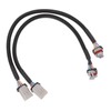 2 Pcs 22in Ignition Coil Extension Harness Relocation Cable for