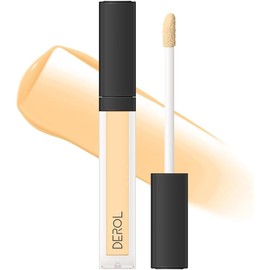[2024 Limited] Concealer Concealer, Popular, Eraser, Concealer, Pencil (bears, acne scars, blemishes, pore cover), 0.25 fl oz (04# yellow)
